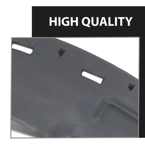 Close-up of gray TPE Dash Cover For Dodge Ram 1500 2500 3500 1994 To 1997 showing vent details and high-quality material.