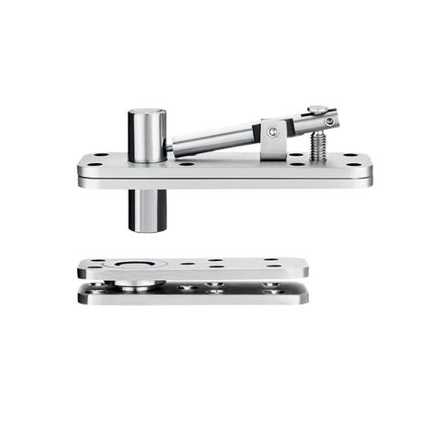 Invisible Stainless Steel 180 Degree Door Hinge for Sky Wood Doors and Cabinets, Hidden Axis Rotating Hinge, sleek and sturdy design