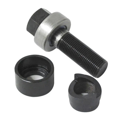 Round Knockout Punch 1 Inch Capacity For Mild Steel Up To 10 Gauge, Heavy Duty Punch Tool For Electrical Conduits And Boxes
