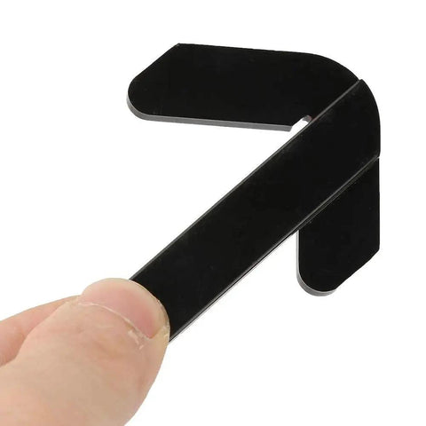 Center Finder Ruler Tool Z073B Pro Grade Plastic Center Finder for Round Workpieces Locating Center on Mini Lathe and Milling Machine