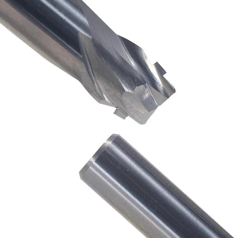 Close-up of 6mm Neon CNC Router Bits Pro Grade Tungsten Carbide End Mills For LED Neon Sign Slotting In Polystyrene And Acrylic