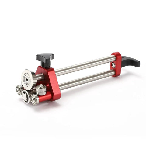 Sheet Metal Roller 1 Station Metal Bender For Roofing And Fabrication, 0-100 Degree Bend Range, Lightweight Portable 5in Tool visible