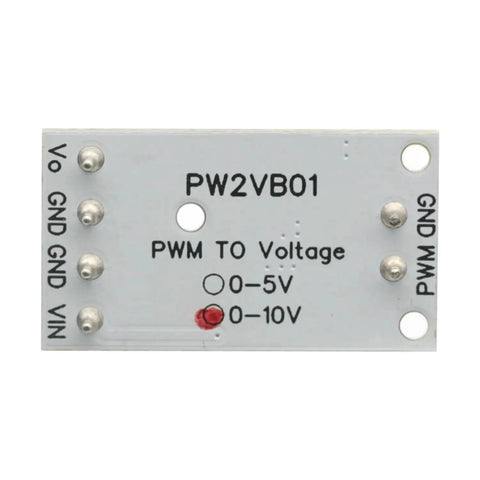 Plug And Play PWM To DAC Converter With 0 To 10V Analog Output For Arduino Mega 2560 Raspberry Pi ESP32 NodeMCU PLC Front View