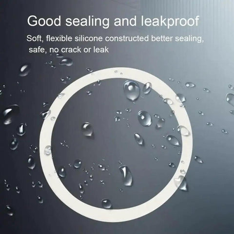 Silicone Replacement Gasket Seal For Moka Pot Espresso Coffee Maker Soft Flexible Odorless Fits 1 To 12 Cup Sizes Easy Install