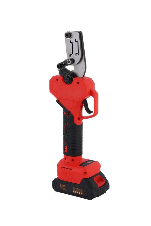 Electric Din Rail Cutter With Double Groove And Rechargeable Battery for cutting 35mm aluminum and steel DIN rails, 7.5mm high