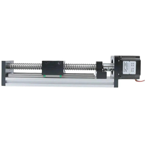 Rock Solid Linear Motion Guide System With SFU1605 Ballscrew, MGN C7 Rail, And NEMA23 Stepper Motor for DIY Router Stage 200mm Travel