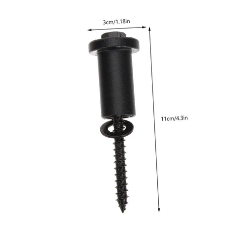 Premium Sliding Barn Door Hardware Kit With Carbon Steel Spacers Wall Track Connectors And Heavy Duty Barn Door Bar screw component.