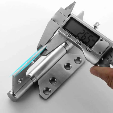Heavy Duty Slot Free Hinges For Cabinets And Closets 4 Inch To 5 Inch Silent Thickened Stainless Steel Interior Door And Cabinet Hinges