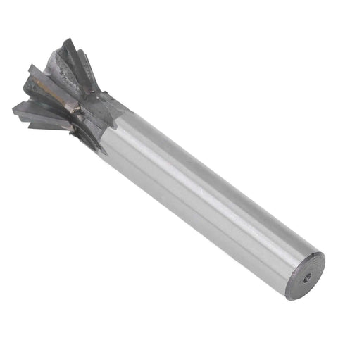 60 Degree Dovetail Cutter With 6 Flutes Carbide End Mill, Straight Shank, 30mm And 1.2in Slotting Milling Cutter For Metalworking Pros