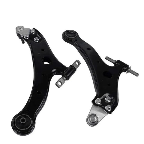Set Of Left And Right Front Lower Control Arm And Ball Joint Assembly For 2002 Through 2006 Toyota Camry 2004 Through 2012 Toyota Highlander Avalon Solara And 2002 Through 2009 Lexus RX350 RX330 ES330 ES300 RX400h Beefed Up Durability shown from above