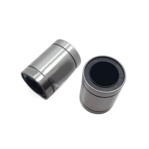 Two Pack Linear Motion Bearings Set For LM3 Through LM60 Series Ball Bearing Sliding Guides 8x15x24 For CNC Machines And 3D Printers