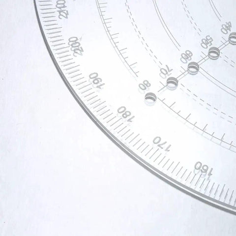 Clear Acrylic Center Finder Compass For Drawing Circles Lathe Master Circle Gauge Centering Tool For Finding Centers On Irregular Shapes 200mm Diameter Wood Turning And Lathe Work Essentials