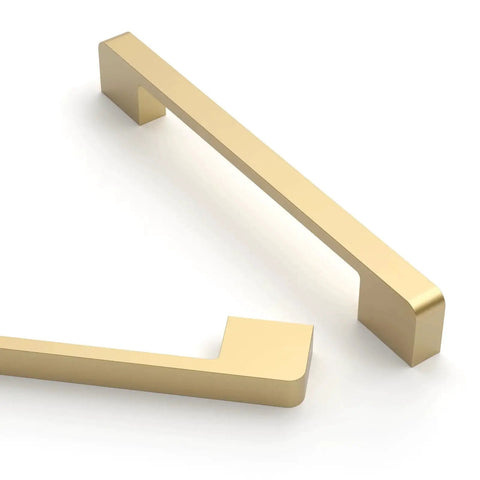 10 Pack 5 Inch Brushed Gold Cabinet Pulls for Kitchen Cabinets Cupboards and Drawers Durable Cabinet Hardware