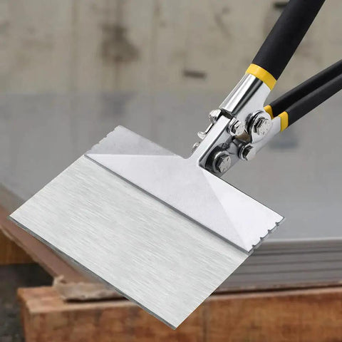 6 Inch Hand Seamer With Straight Jaw For Sheet Metal Bending And Flattening Heavy Duty Edge Seaming Pliers With Ergonomic Handle