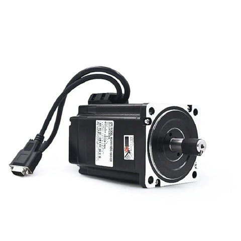 Amazon 8.5Nm closed-loop brake stepper servo motor (BISS) with mounting flange and connector cable