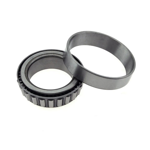 Three Piece Front Wheel Bearing Hub Assembly Replacement Kit For Nissan Frontier 1998 1999 2000 2001 2002 2003 2004 2.4L RWD Durable Sealed Bearings Ready To Install For A Smooth Ride And Long Lasting Performance, close-up view of a hub bearing and ring
