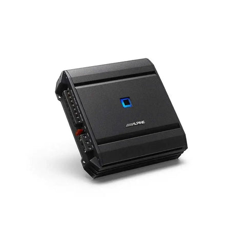 Alpine S A32F 4 Channel Class D Digital Car Amplifier, 320 Watts Total Power, 55W RMS Per Channel at 4 Ohm, black casing