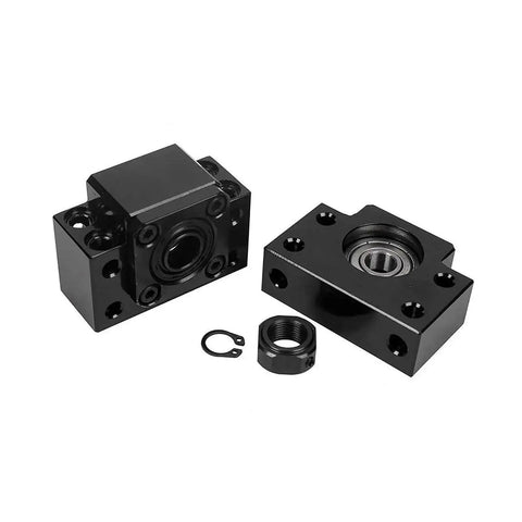 Anti Backlash Ball Screw Kit SFU RM1605 800mm BK BF12 End Supports and Nut Housing for CNC Router