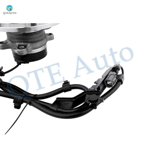 Close-up of Front Wheel Hub Bearing Assembly Replacement For 2004-2008 Chevy Colorado And 2004-2008 GMC Canyon RWD with cables