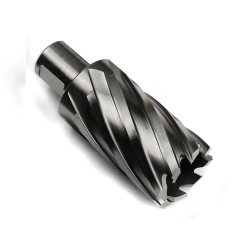 One And Five Sixteenth Inch Annular Cutter For Magnetic Drill Press With Two Inch Cutting Depth Three Quarter Inch Weldon Shank