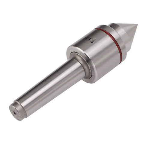 Heavy Duty Live Tailstock Center 60 Degree MT3 For Wood And Metal Lathe CNC Work With Triple Ball Bearing Design And Lengthened Spindle