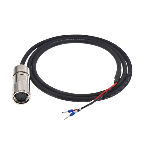 Industrial Grade Motor Brake Cable Wire For Holding Brakes, Heavy Duty Factory Ready Cable with connector and exposed wires