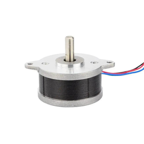 Compact Bipolar Stepper Motor With 0.9 Degree Step For Nema 14 Round Frames, 0.65A Drive, 4 Wire Lead, StepperOnline front view