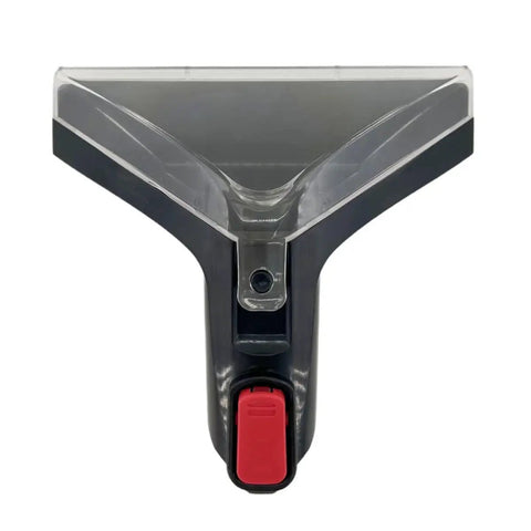 Replacement brush head attachment for Hoover CleanSlate portable cleaner; gray/black plastic with clear top