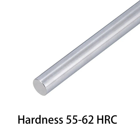 Two Pack 12mm By 150mm Linear Motion Guides For 3D Printers CNC DIY Heavy Duty Ultra Smooth Chrome Plated Rails With H8 Tolerance High Straightness