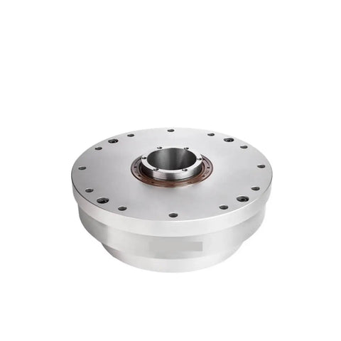 Front view of SitoDrive HS 32 II Harmonic Drive SHF 32 I High Precision Strain Wave Gear Reducer for robotics with 120 gear ratio.