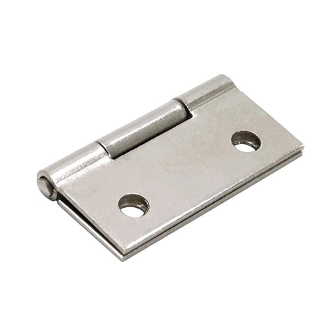 Mcredy cabinet hinge plate, 1.5 inch, silver stainless steel for kitchen cabinet doors
