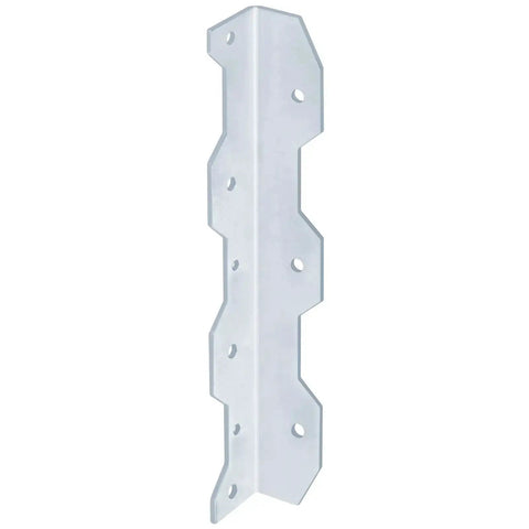8 Pack Built Tough Heavy Duty Staircase Angle Bracket Ten And One Quarter Inch 12 Gauge Steel Notching Design