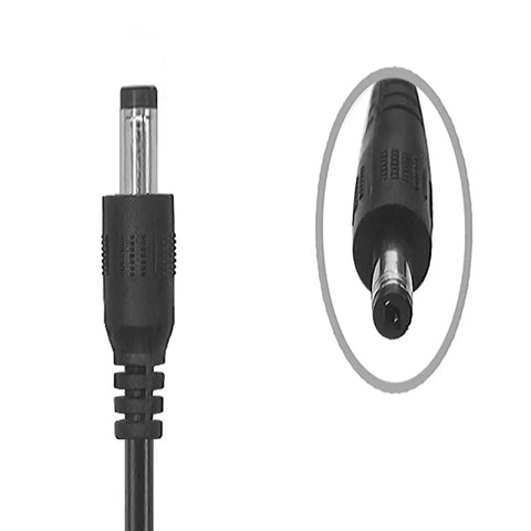 Universal Power Cord For Elliptical And Cardio Machines Replacement Charger Cable close-up showing plug and connection detail