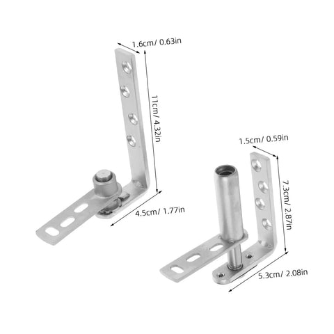 Hidden Door Bookcase Hinge With Rotating Screen And Self Closing Mechanism Built Tough Stainless Steel Heavy Duty Pivot Hinges