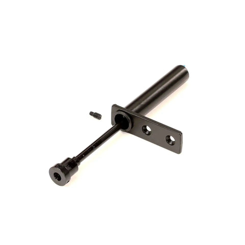 Left Hand Black Cartridge Hinge Kit For Commercial Refrigerator Doors OEM Replacement Part 220168 heavy duty industrial hinge, side view