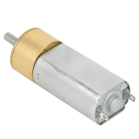 DC 12V Mini Planetary Gearbox Motor With All Brass Reducer, All Metal Construction, High Torque, Low Noise, Micro Speed Reduction Gearbox