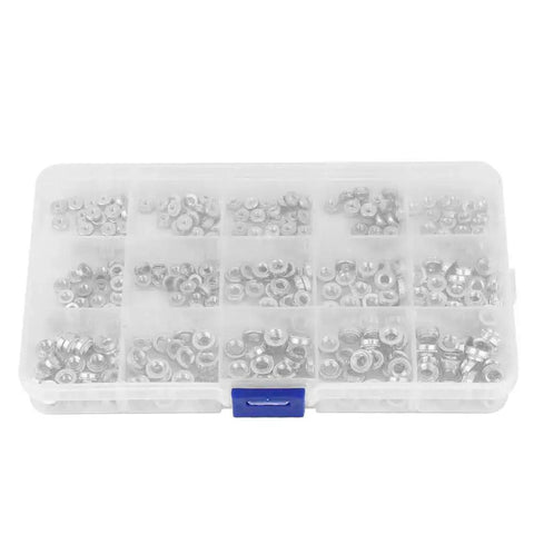 Pro Grade Self Clinching Nuts Kit With M2 M3 M4 M5 Stainless Steel Press Fit Fasteners in portable storage case