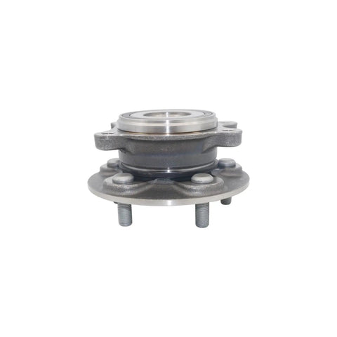 Front view of a Front Wheel Bearing And Hub Assembly For Toyota Sienna, Highlander, And RAV4 Plug And Play OE Quality Replacement.