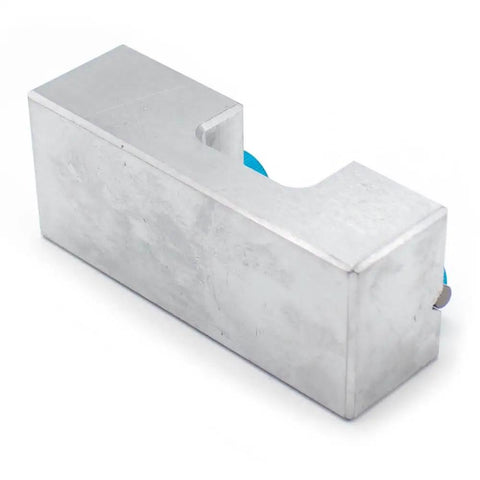 Aluminum Pro Grade Dop Stick Transfer Jig for Gemstones, Dual Clamp Magnetic and Side Pressure, Fits 5.8mm and 6.0mm Dop Sticks