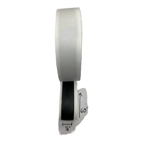 Side view of Coax Fittings Sealant Tape Hand Moldable Plastic 60 Inch Roll 1/2 Inch Wide 3/32 Inch Thick Waterproof Non Conductive