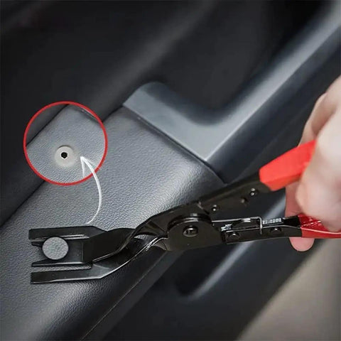 Heavy Duty Plastic Rivet Snap Pliers For Panel Clip Removal And Rivet Pulling used on car interior trim, 1 piece tool