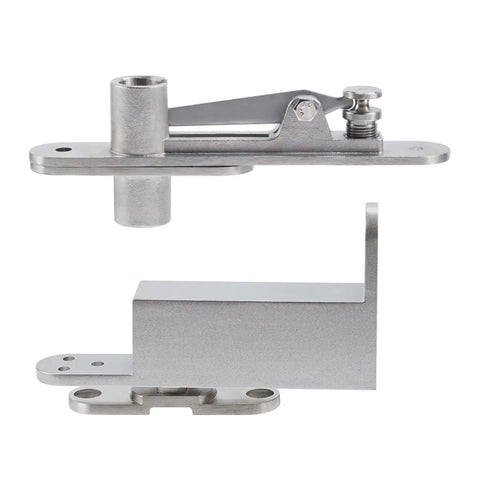 Heavy Duty Self Closing Door Pivot Hinges For Wood Doors With Hidden Pivot System Built To Last 360 Degree Shaft Stainless Steel Durable