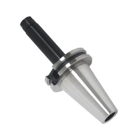 Front view of a 4 Piece ER11 Collet Chuck Tool Holder Kit Balanced To G2.5 At 20000 RPM For CNC Chucks And CAT40 Adapters On Drilling And Milling Machines