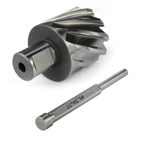 Annular Cutter For Magnetic Drill Press 1-9/16 Inch Cutting Diameter And 1 Inch Depth Of Cut 3/4 Inch Weldon Shank With Two Flat Pilot Pin