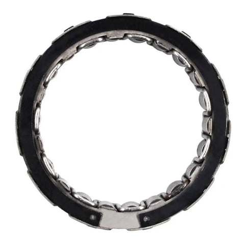 Close-up of a steel One Way Bearing Starter Clutch Overrunning Bearing For Motorcycle And Automotive Parts Fits 2000 Classic VN2000 LT Limited