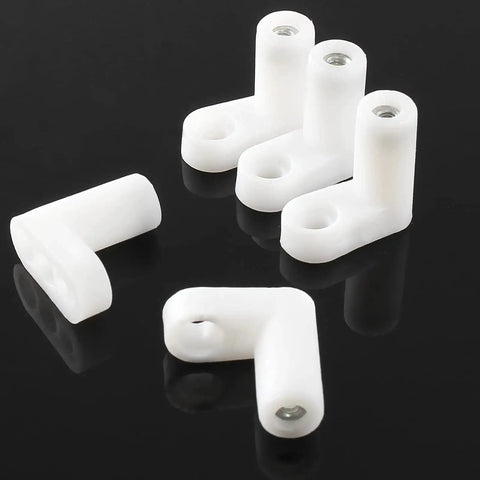 50 Pieces PCB Board Mounting Feet With Screws Kit Plastic PCB Spacers Standoffs For Arcade Gaming Boards And Console Motherboards