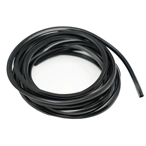 Dust Protection Soft Cover Seal Strip for 30 40 Series 8mm Slot Aluminum Profile Extrusion Black 5 Meters coiled