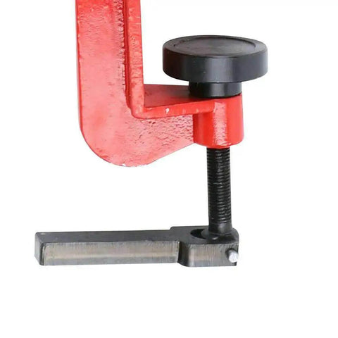 Close-up of clamp component from Pro Grade 7 Inch Sheet Bead Roller And Steel Bender For Low Carbon Metal, US Stock