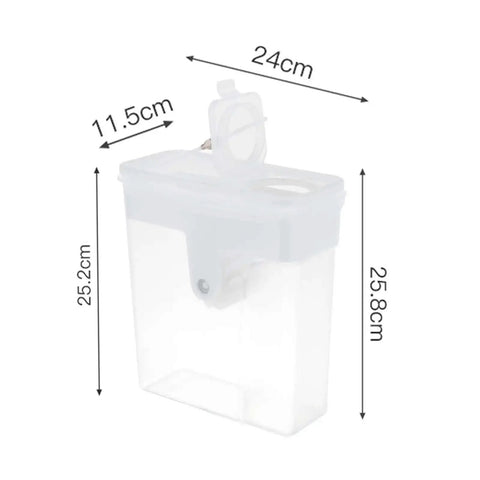 Dimensions of the Advanced Filament Preservation Box For 1kg 3D Printer Filament Dustproof And Waterproof Sealed Storage