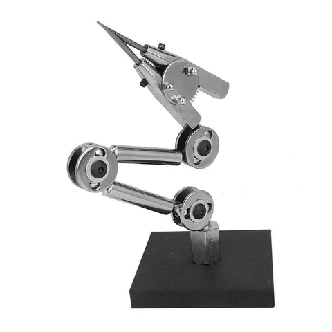 Solder Helping Hands Clamp For Jewelry And Metalwork, Third Hand Solder Iron Stand With Clip, Adjustable Bendable Arms